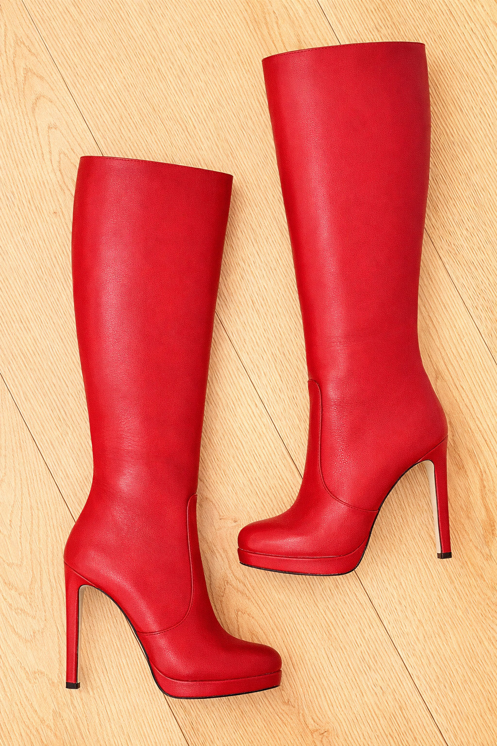 PRAGA PELLE ROSSO
