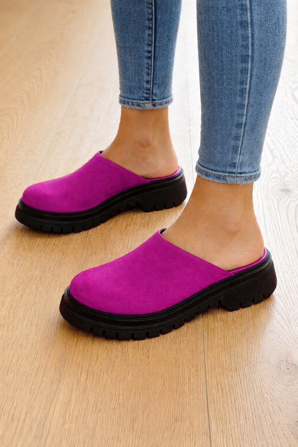 EXOTIC CAMOSCIO FUCSIA