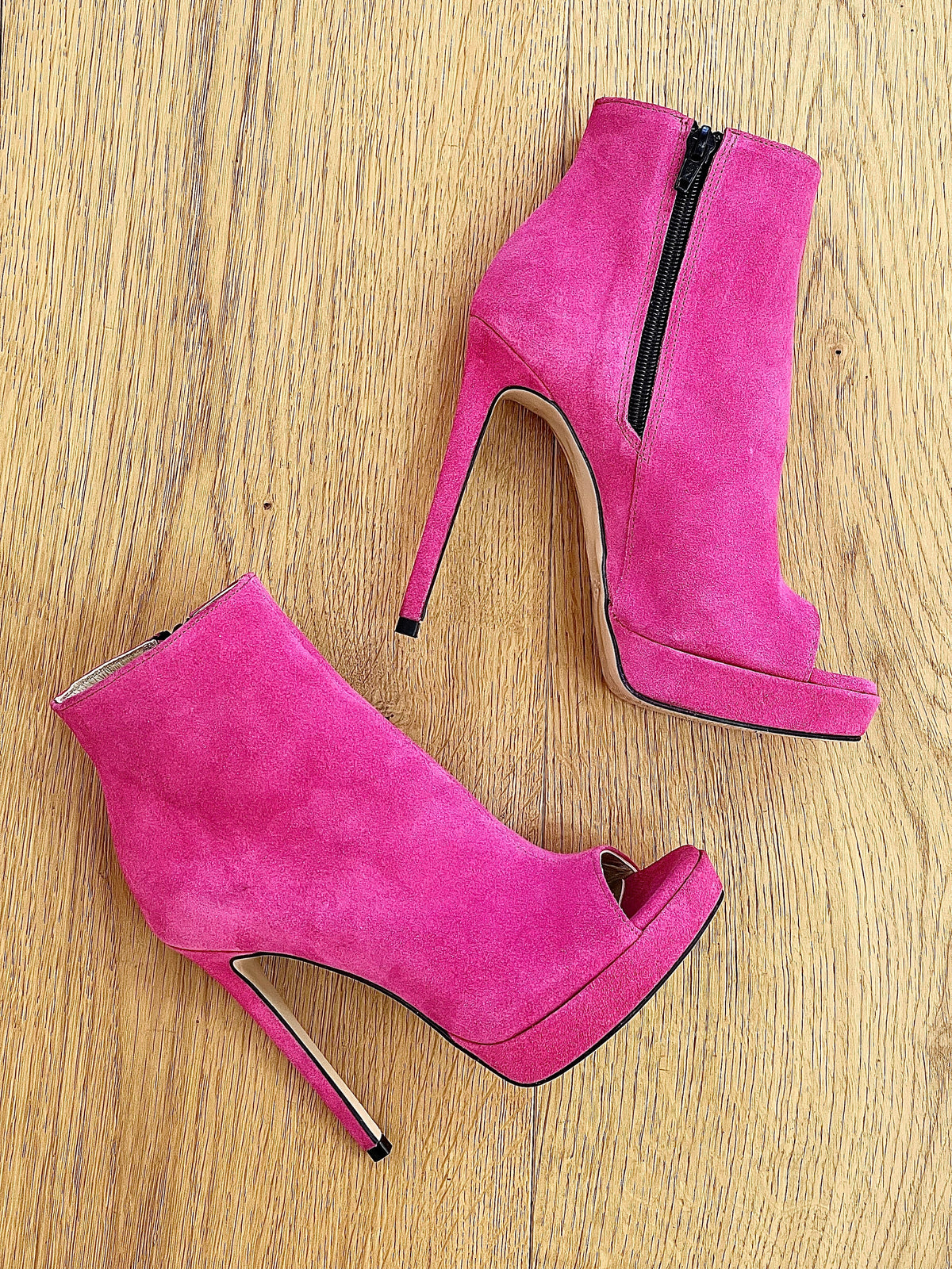 LONDON CAMOSCIO FUXIA