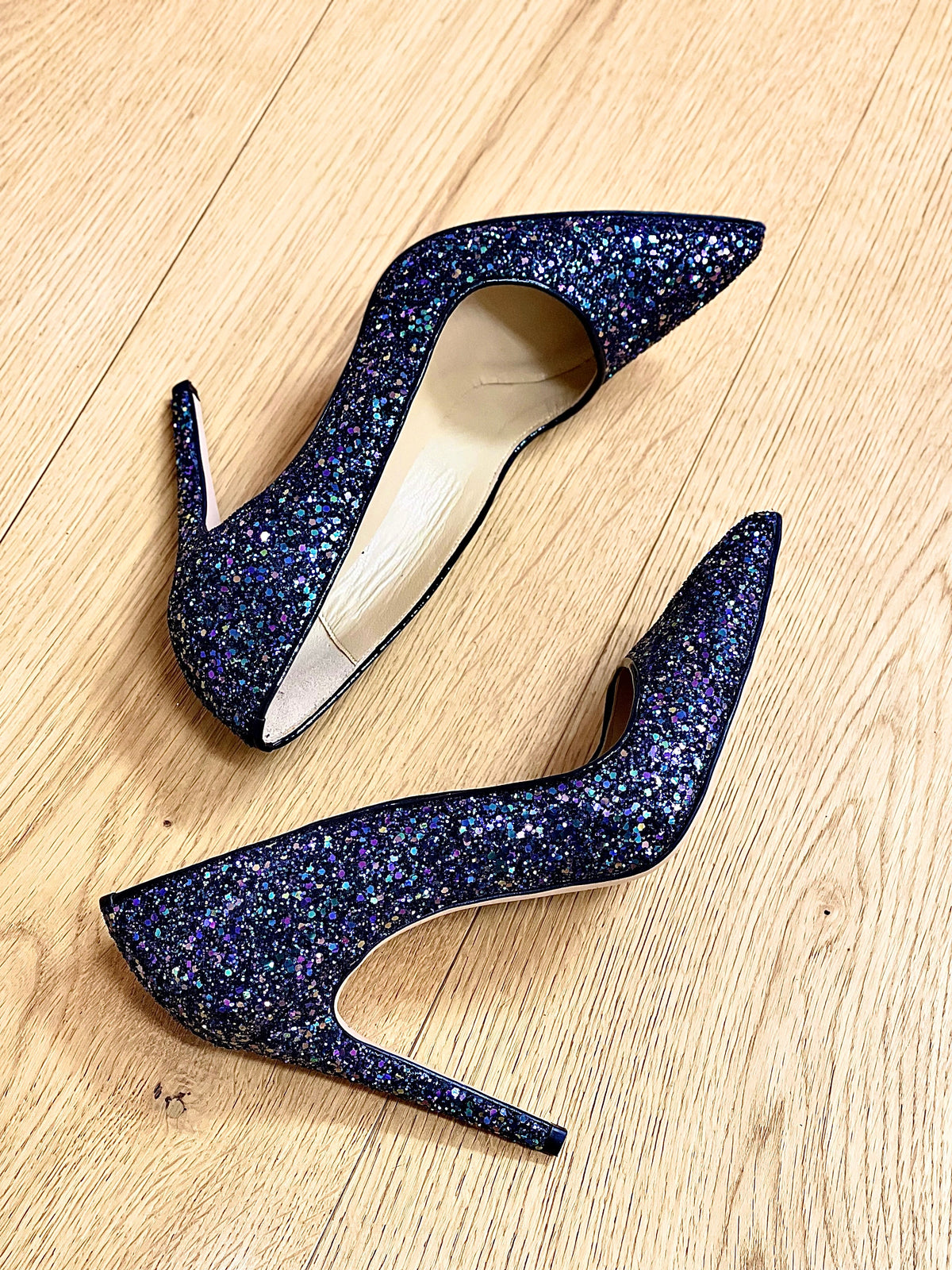 ZOE GLITTER BLU