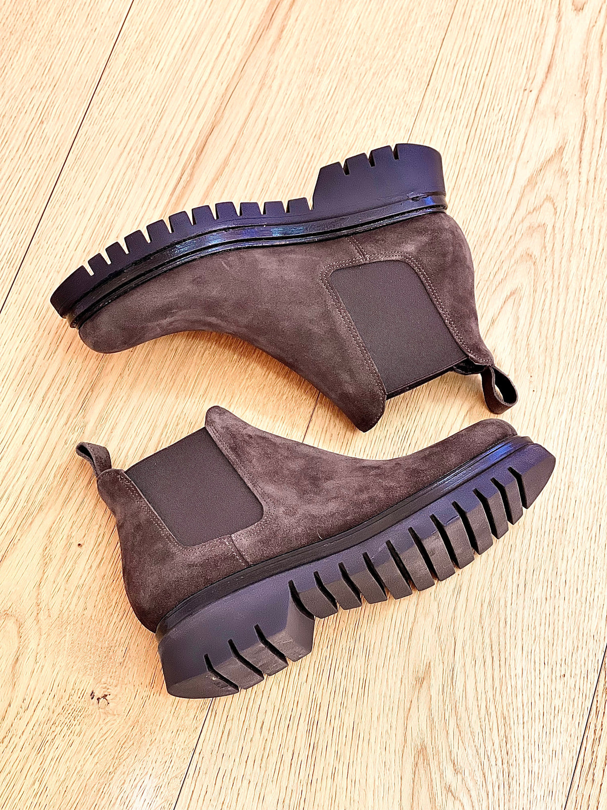 RAIDE SCAMOSCIATO MARRONE
