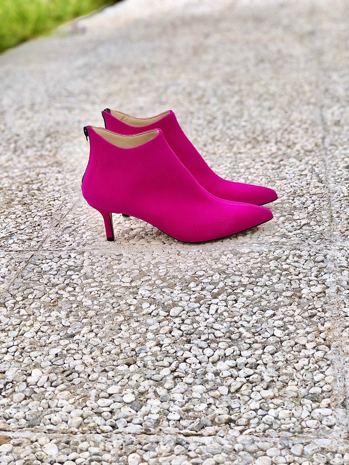 GHITA CAMOSCIO FUXIA