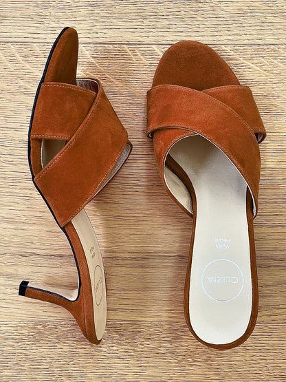 ZURI CAMOSCIO COGNAC