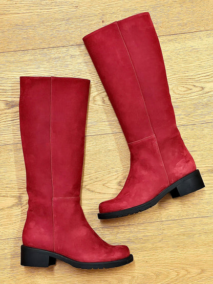 ZEUS NABUK ROSSO