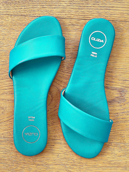 YIP PELLE AZZURRO