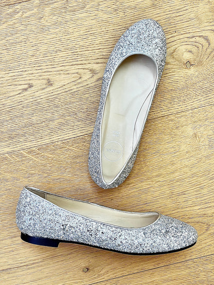 EDI GLITTER ARGENTO