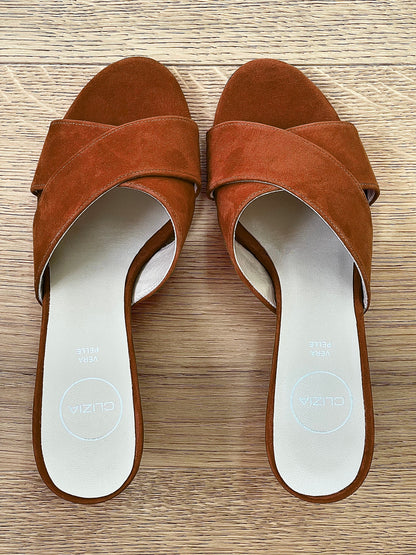 ZURI CAMOSCIO COGNAC