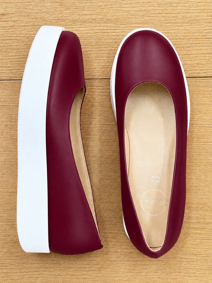 ZION PELLE BORDEAUX
