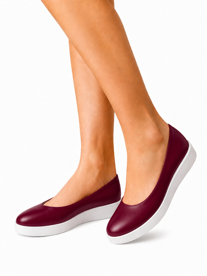 ZION PELLE BORDEAUX
