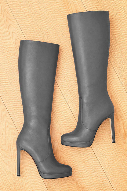 PRAGA PELLE GRIGIO