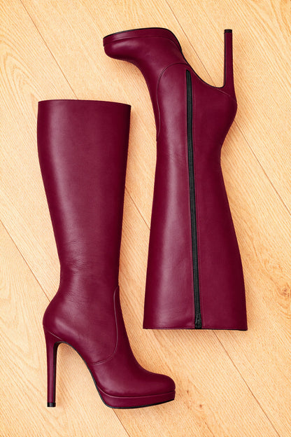 PRAGA PELLE BORDEAUX