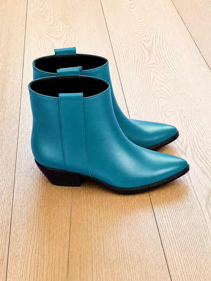PEGGY PELLE AZZURRO