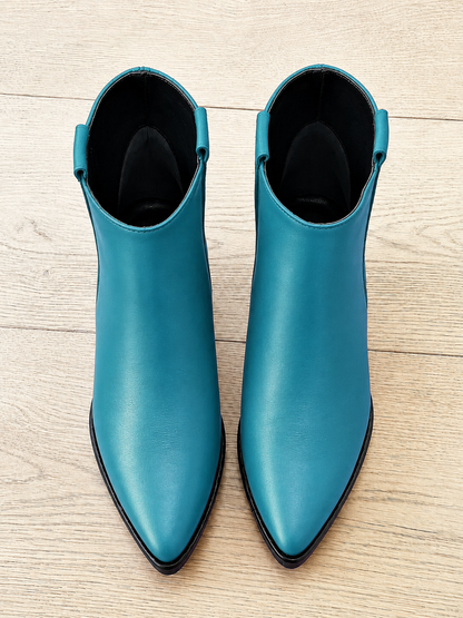 PEGGY PELLE AZZURRO