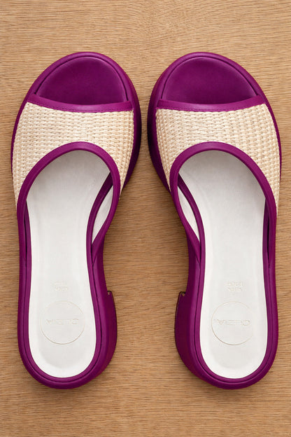 EDNA RAFIA FUCSIA