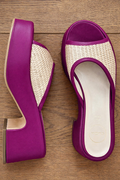 EDNA RAFIA FUCSIA