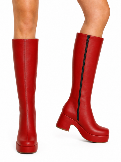 CLARK PELLE ROSSO