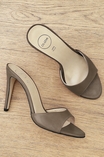 INES PELLE TAUPE