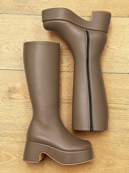 CLARK PELLE TAUPE