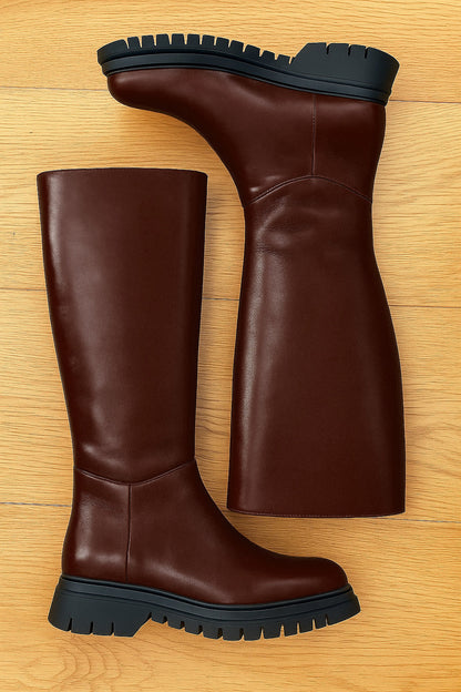 SELVA PELLE MARRONE