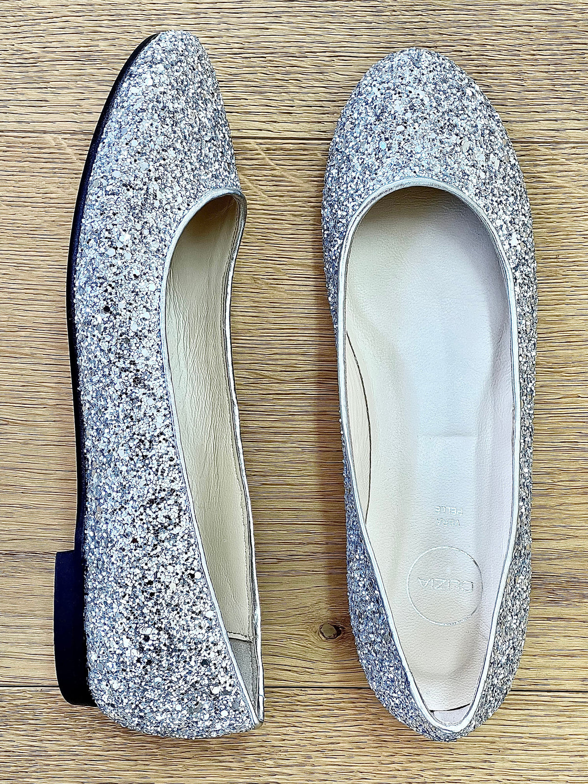 EDI GLITTER ARGENTO