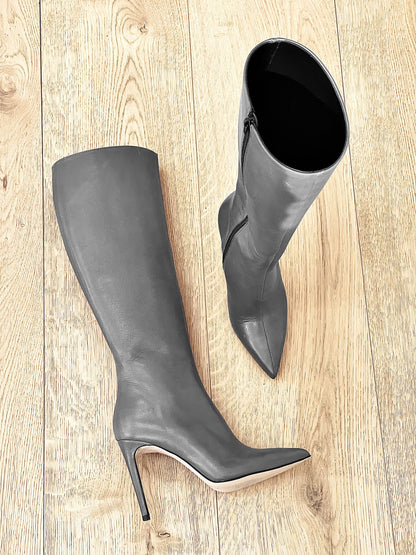 KELLY PELLE GRIGIO