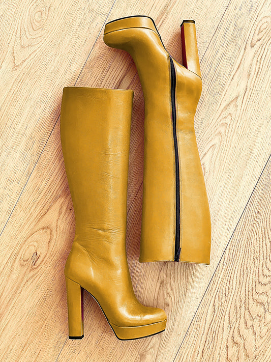 SAVANA PELLE GIALLO