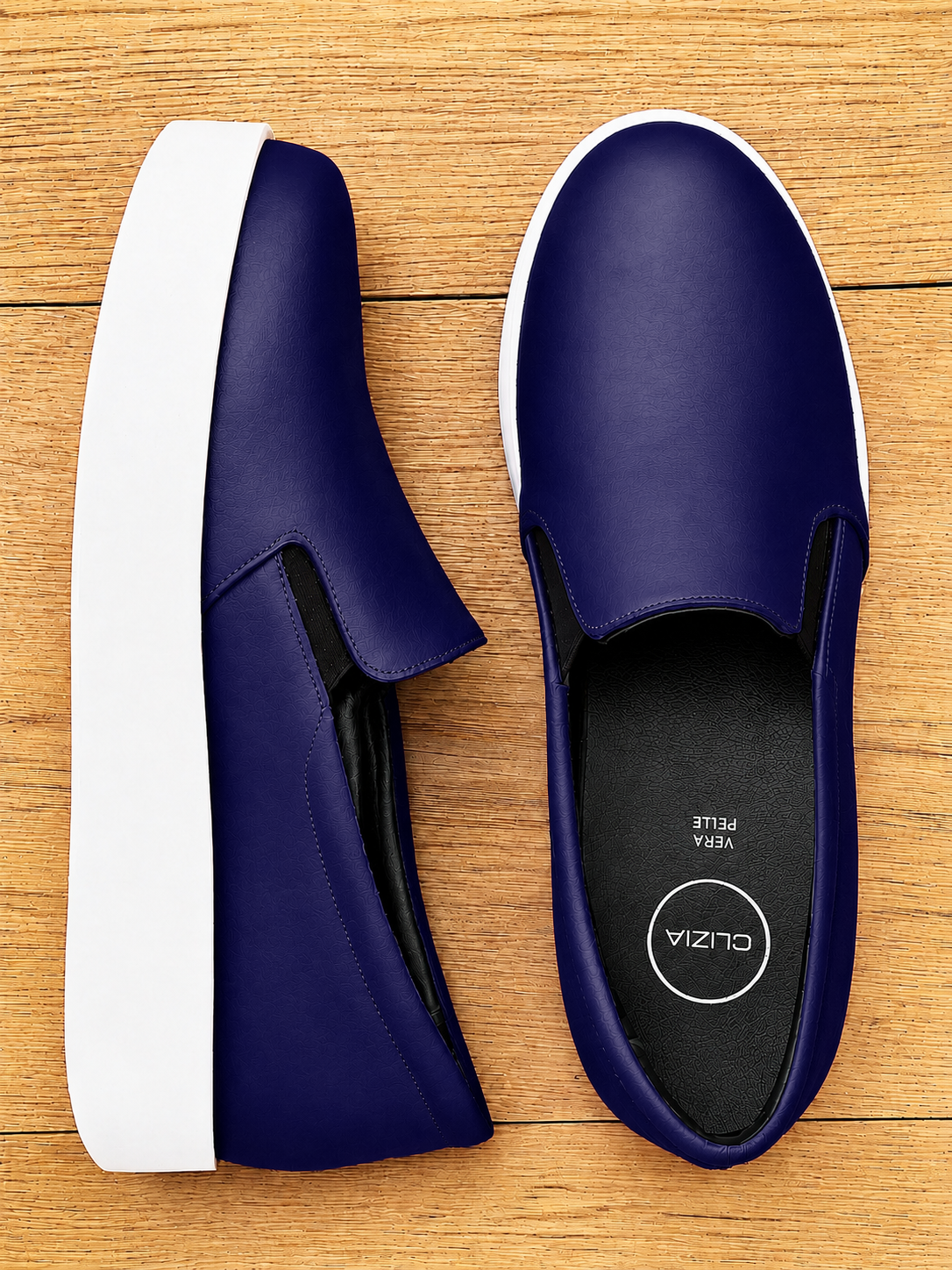 KIRI PELLE BLU
