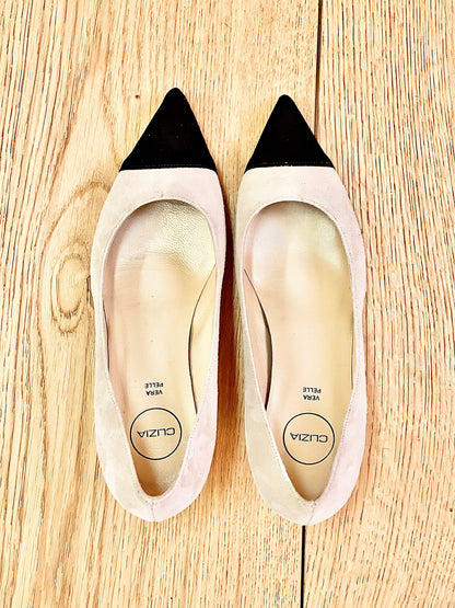 LUCE CAMOSCIO BEIGE/NERO
