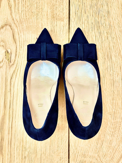 COCCA CAMOSCIO BLU