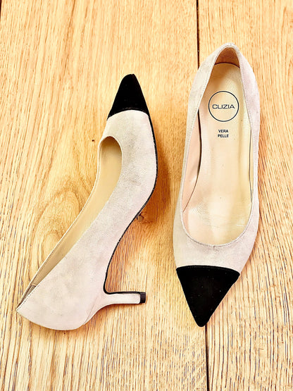 LUCE CAMOSCIO BEIGE/NERO