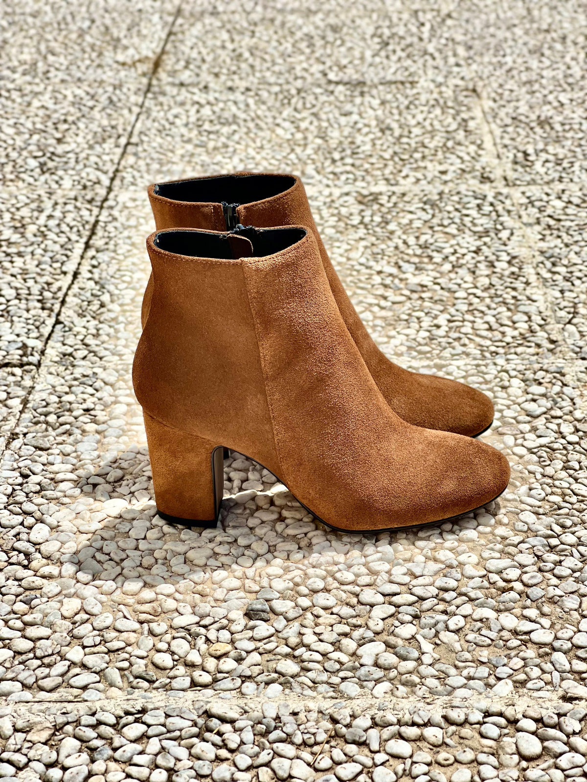ROMA SCAMOSCIATO COGNAC