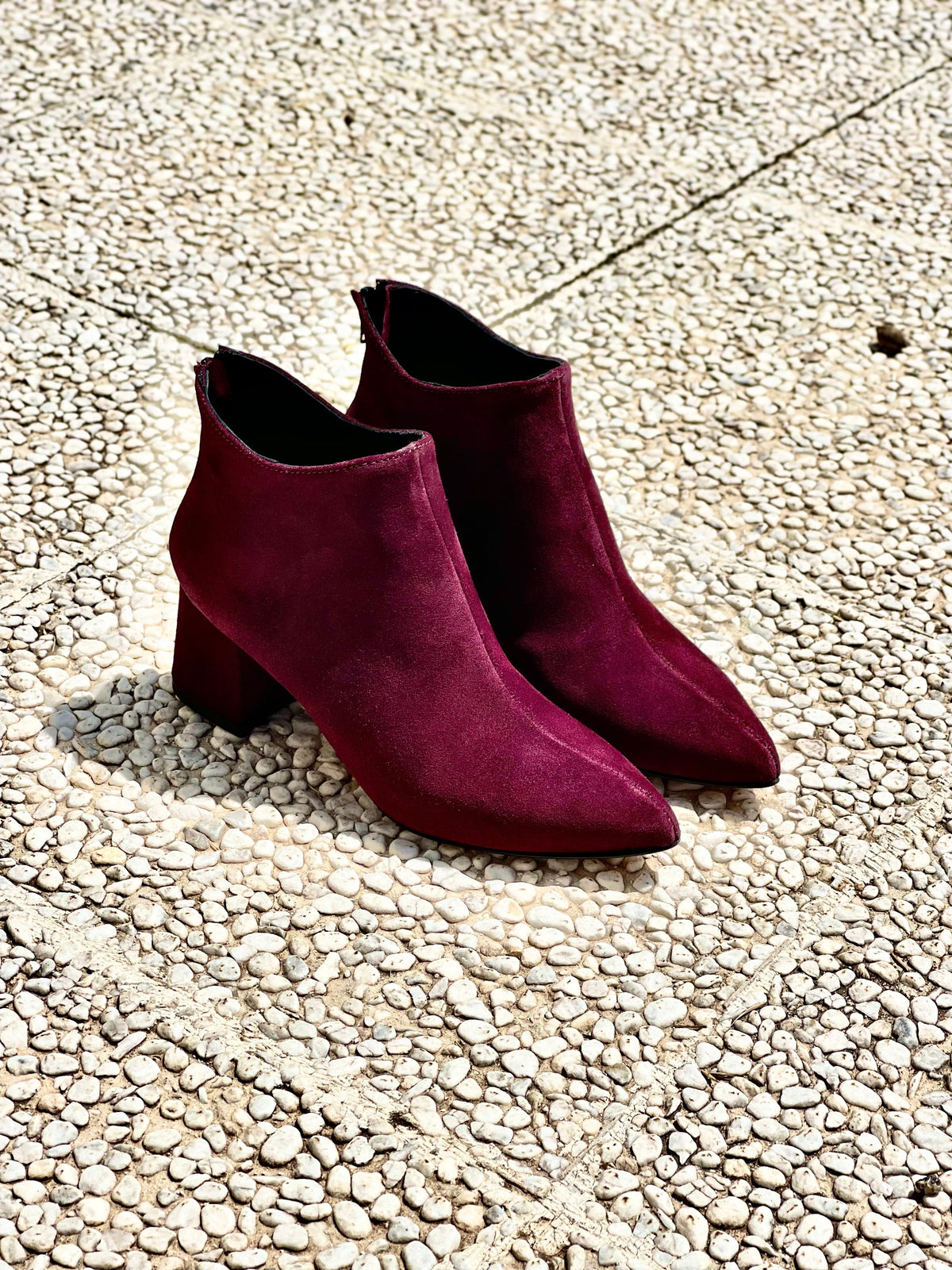 FUNNY SCAMOSCIATO BORDEAUX