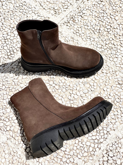JIL SCAMOSCIATO MARRONE