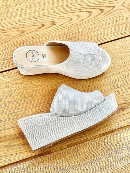 MOIRA CANVAS BIANCO