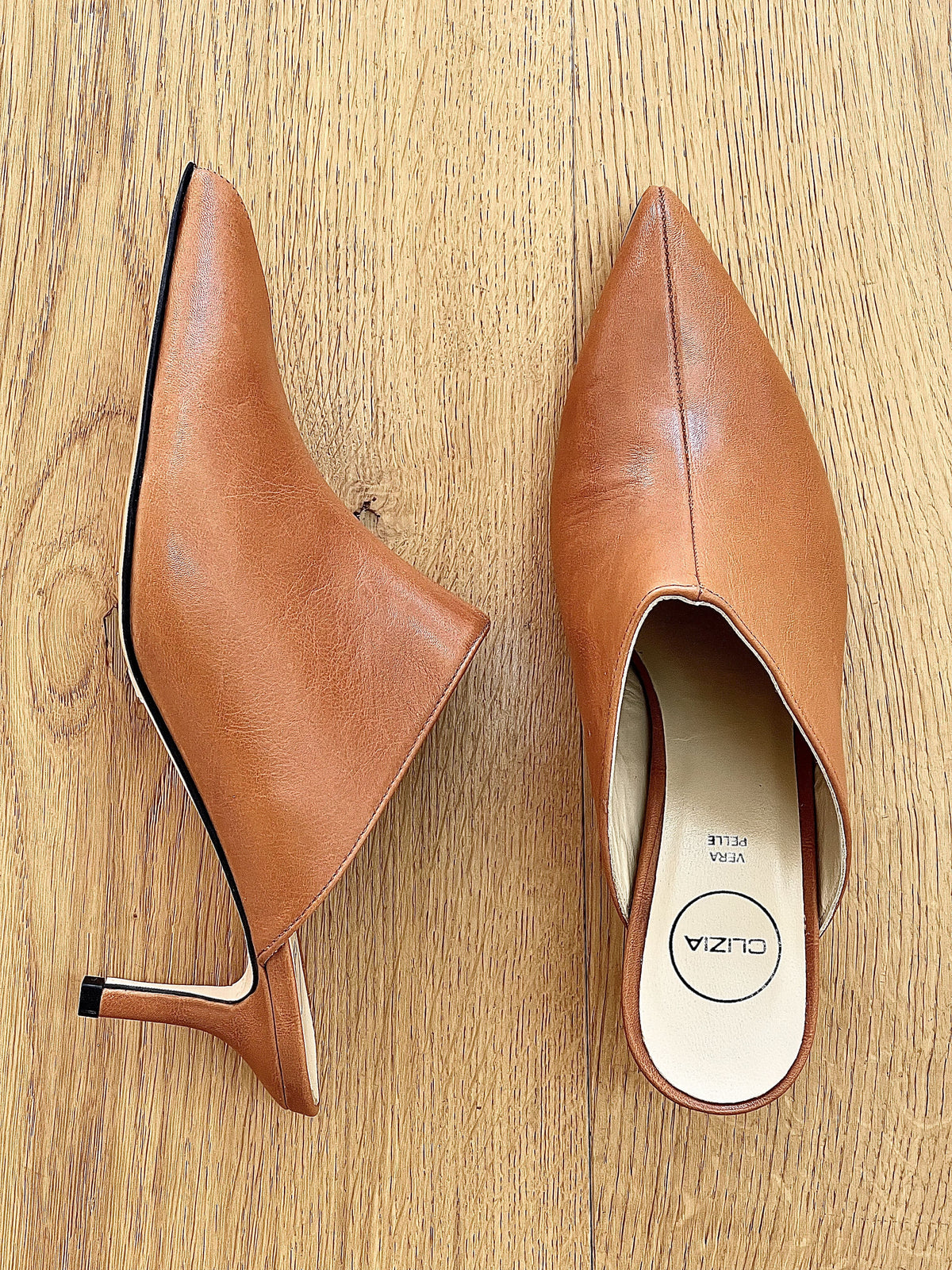PAMELA PELLE COGNAC
