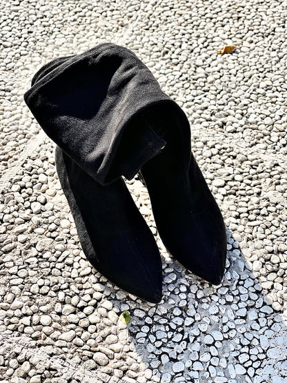 XO SCAMOSCIATO NERO