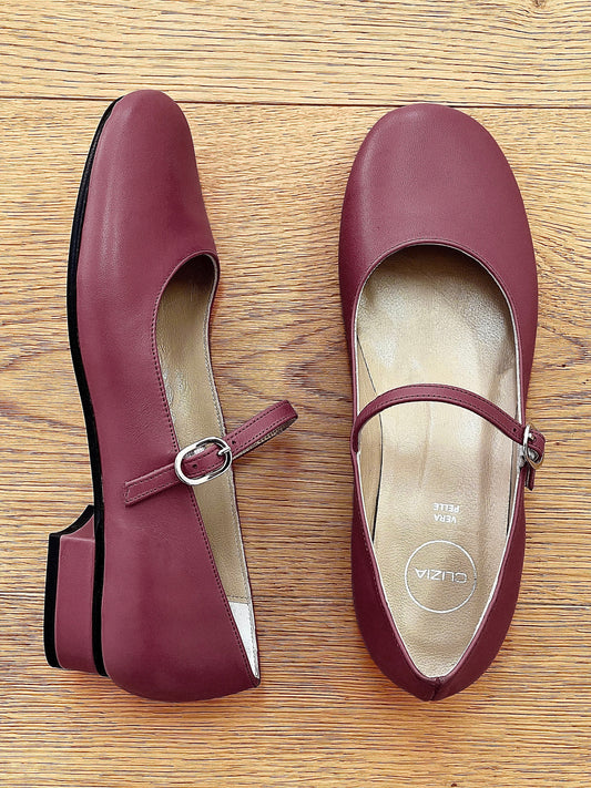 ZELIA PELLE BORDEAUX