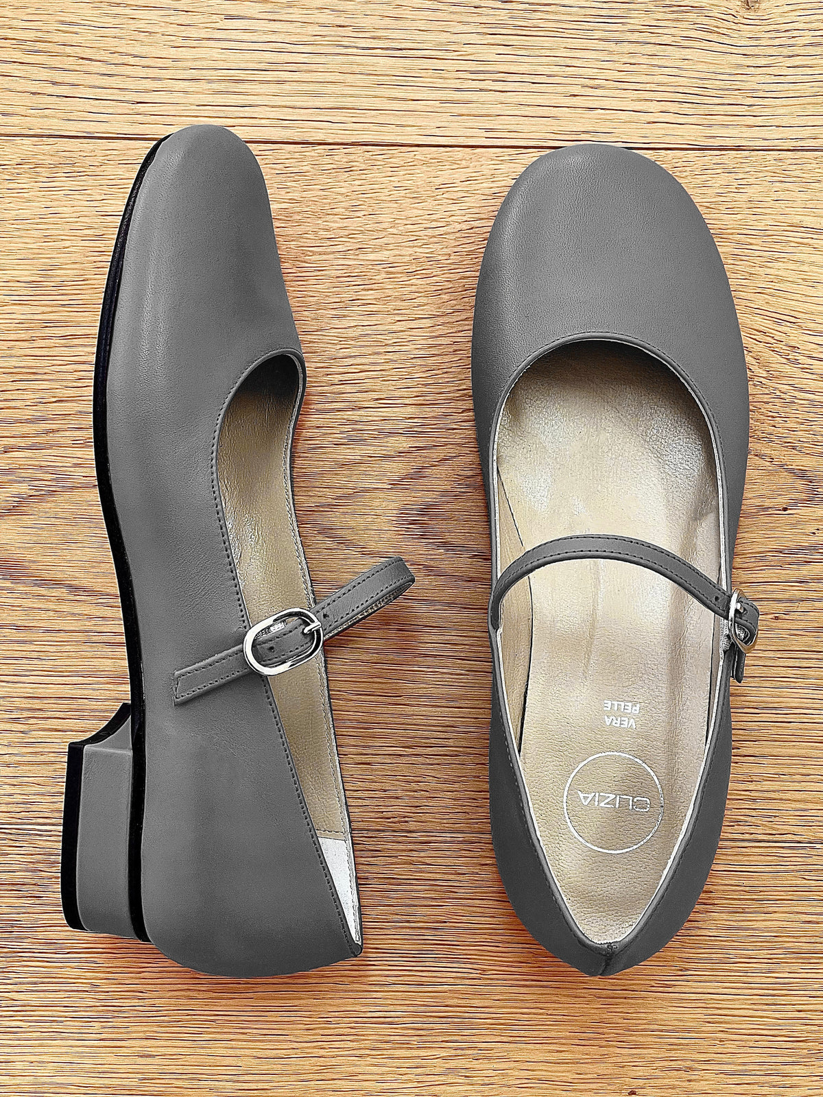 ZELIA PELLE GRIGIO