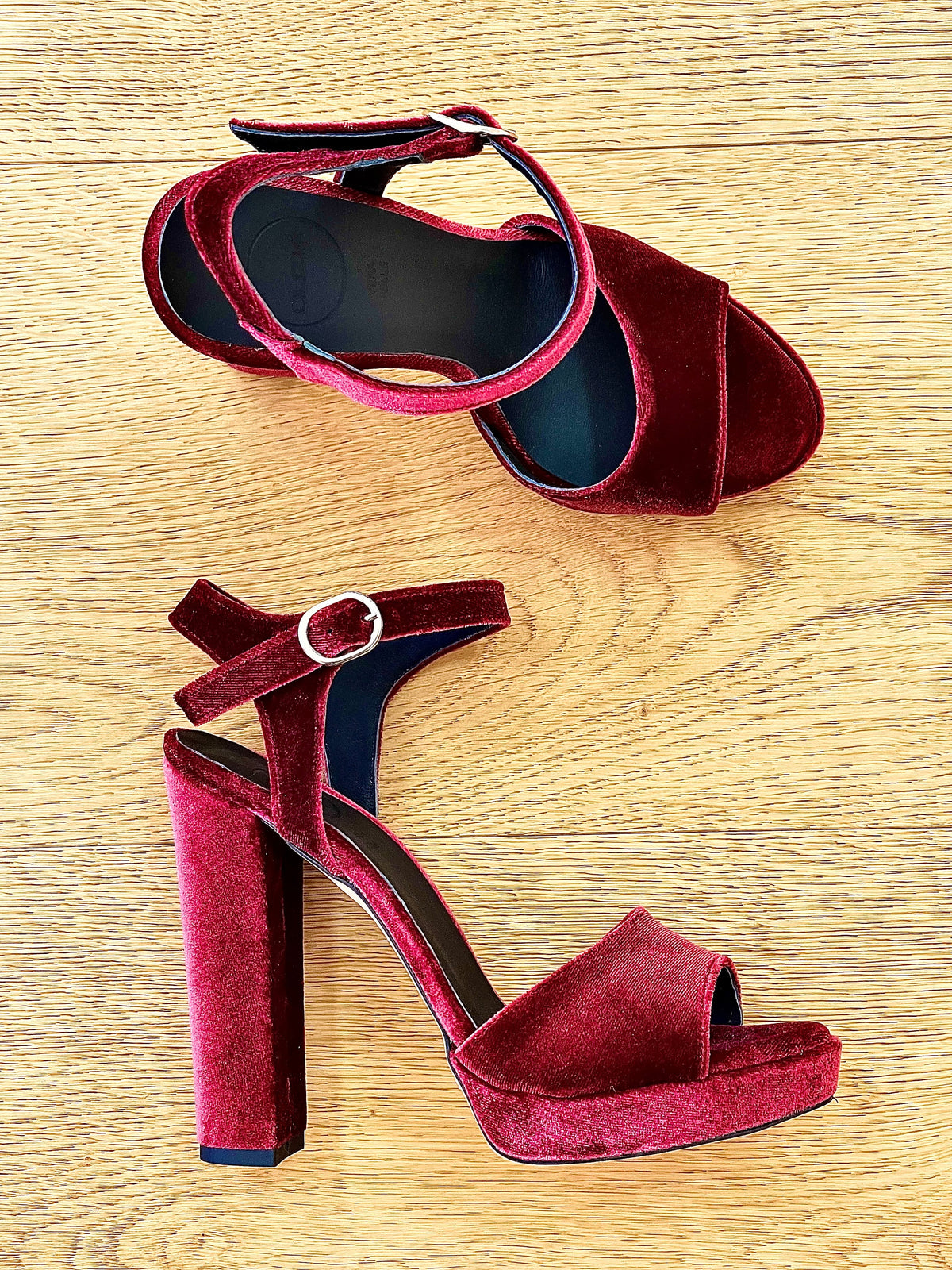 NILSA VELLUTO BORDEAUX