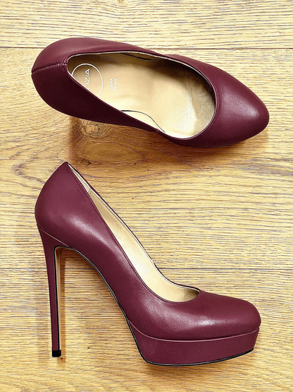 EVEN PELLE BORDEAUX