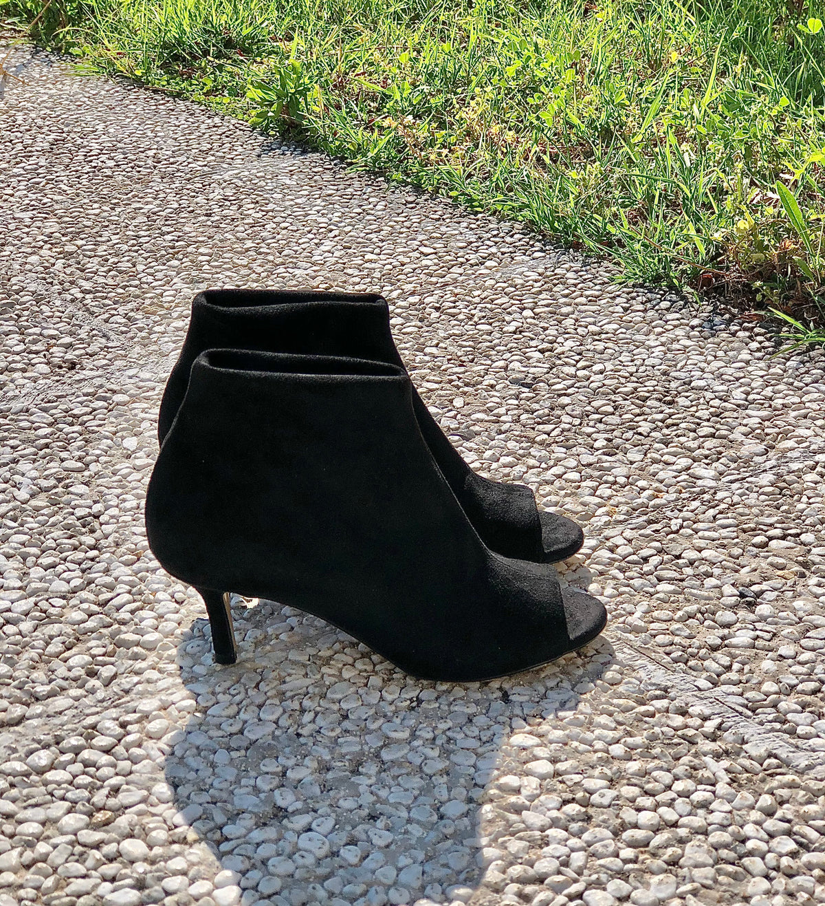 INGRID SCAMOSCIATO NERO