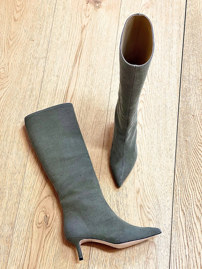 MELISSA CANVAS VERDE