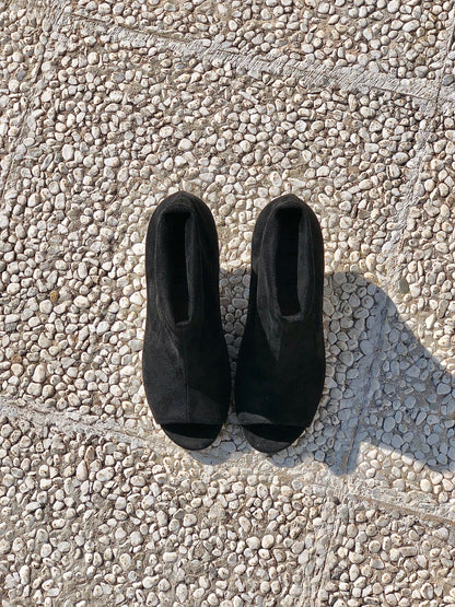 INGRID SCAMOSCIATO NERO