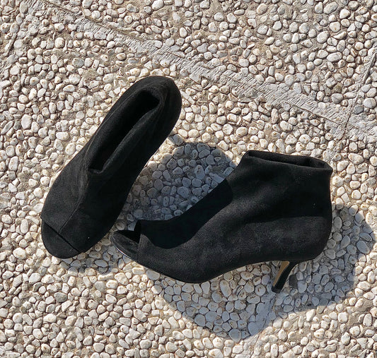INGRID SCAMOSCIATO NERO