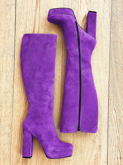 TIBET CAMOSCIO VIOLA