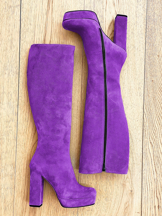 TIBET CAMOSCIO VIOLA