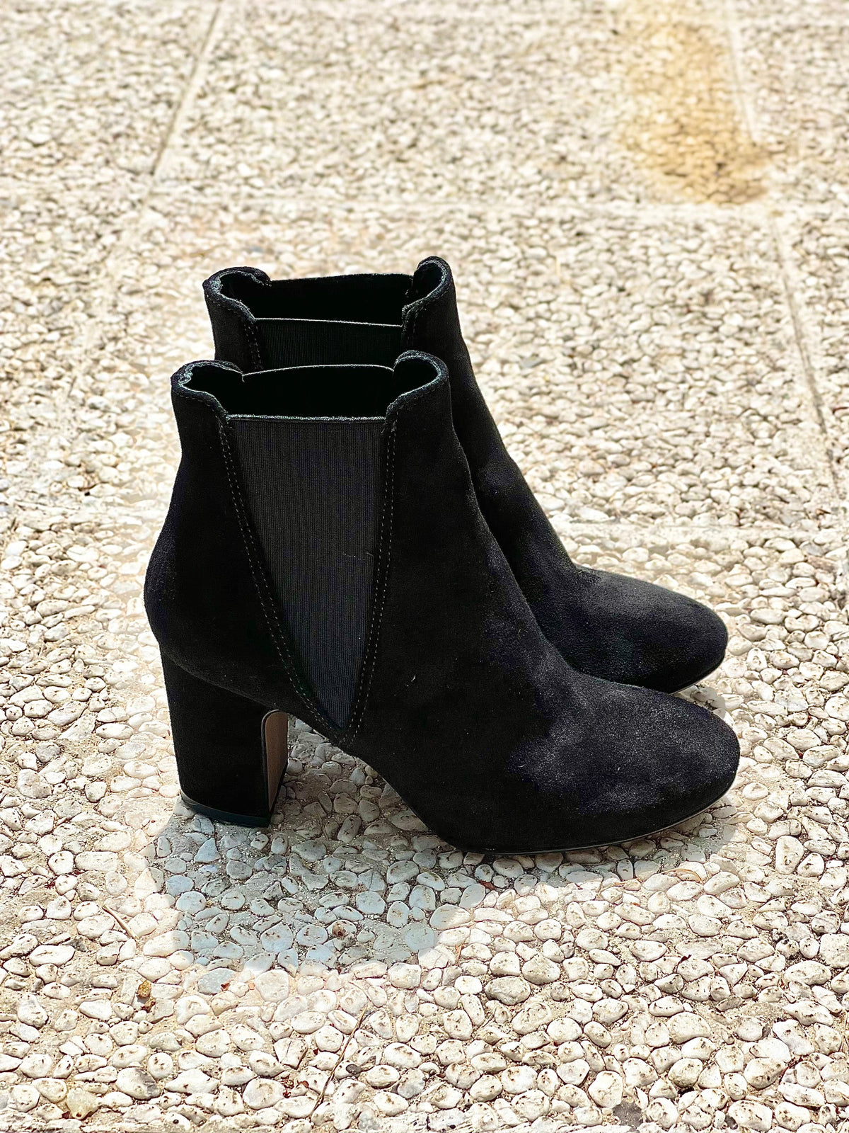 TECLA SCAMOSCIATO NERO