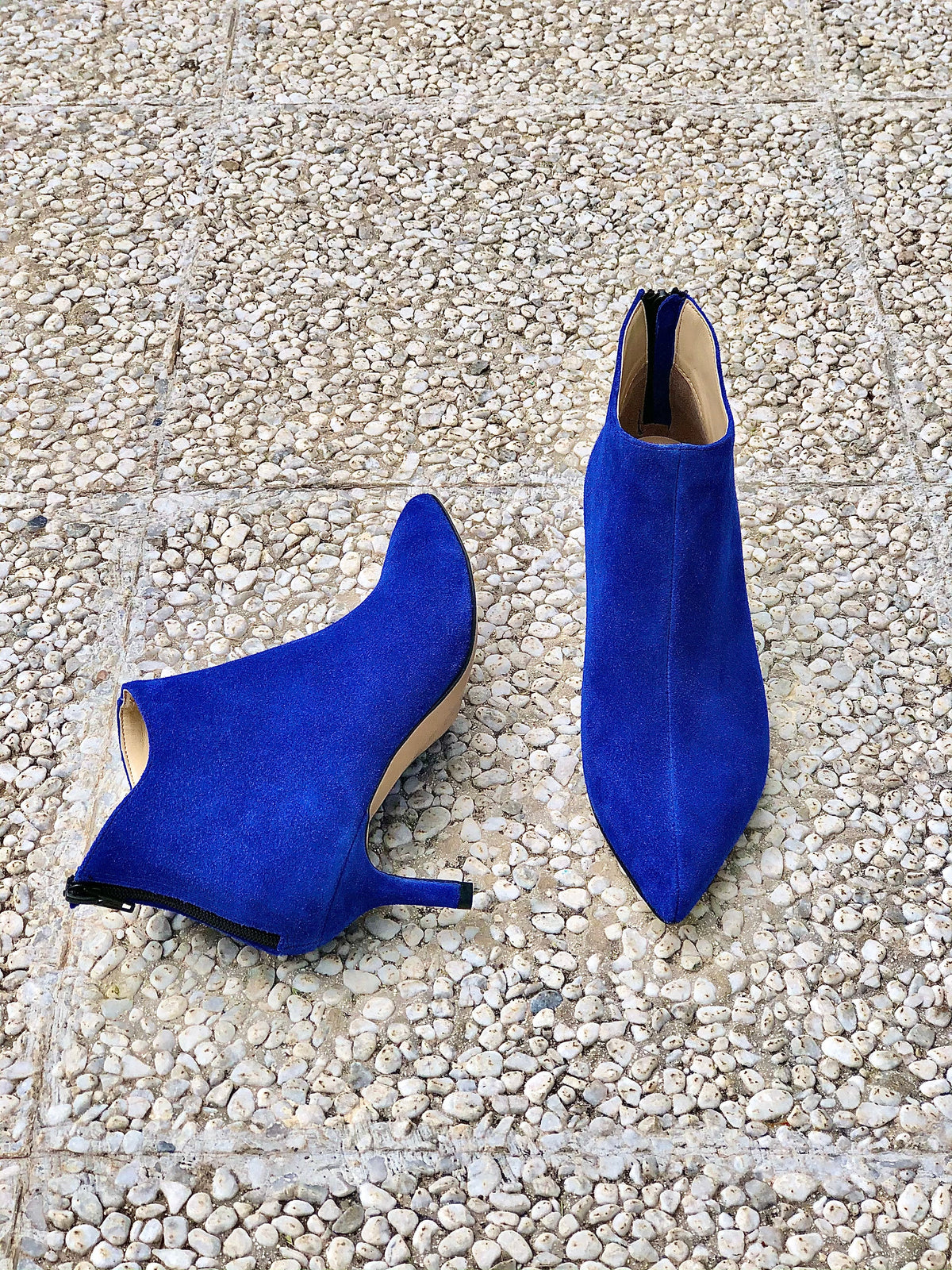 GHITA CAMOSCIO BLUETTE