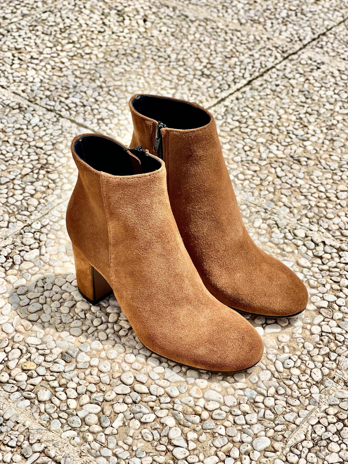 ROMA SCAMOSCIATO COGNAC