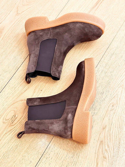 NIZZA SCAMOSCIATO MARRONE